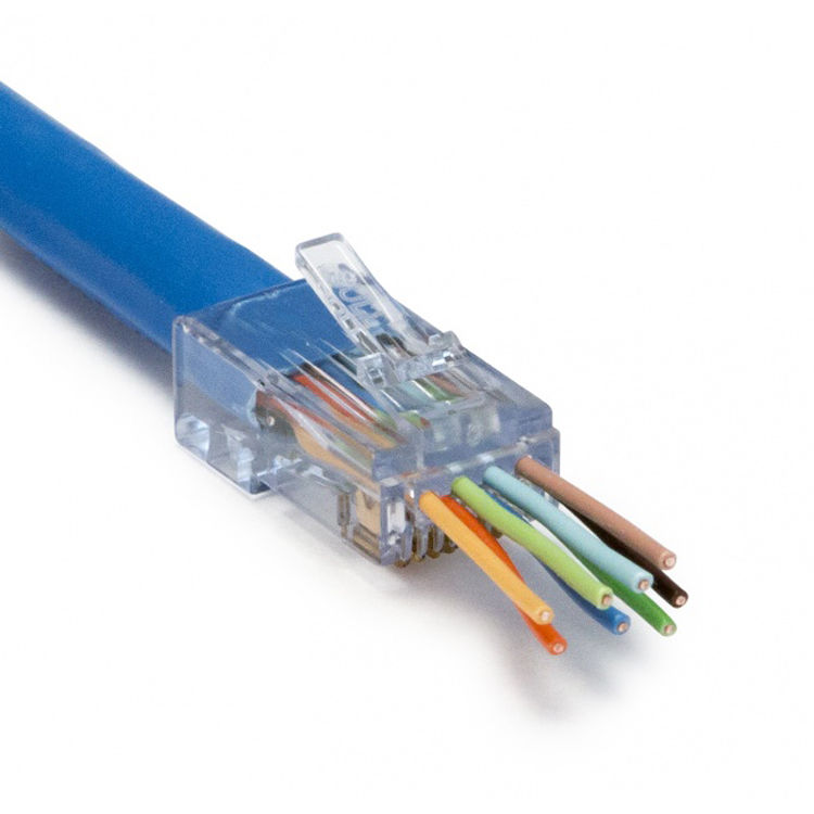 Platinum Tools ezEX38 RJ45 Unshielded UTP Connectors (500-Pack)