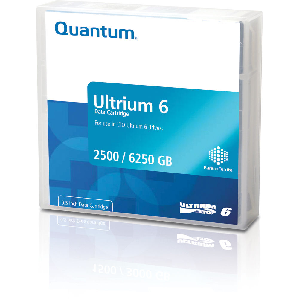 Quantum MR-L6MQN-01 LTO Ultrium 6-Tape Standard Cartridge (2.5/6.25TB)