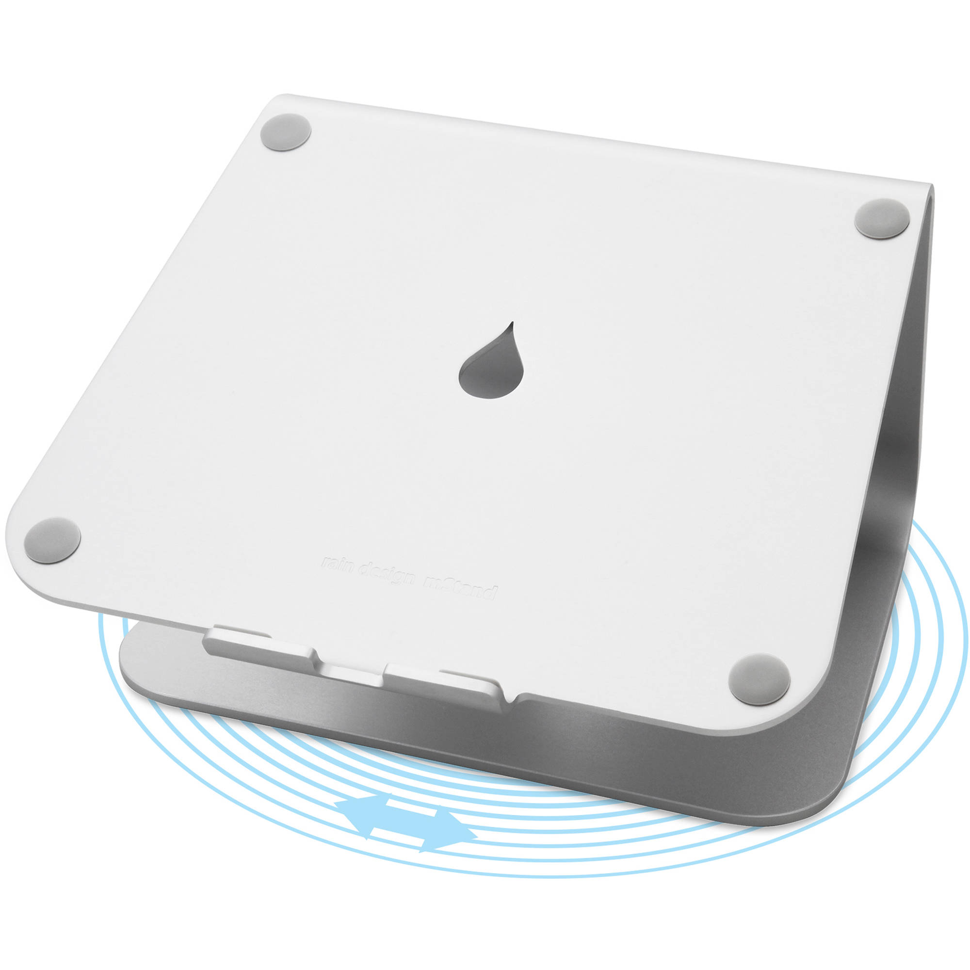 Rain Design mStand360 Laptop Stand with Swivel Base (Silver)