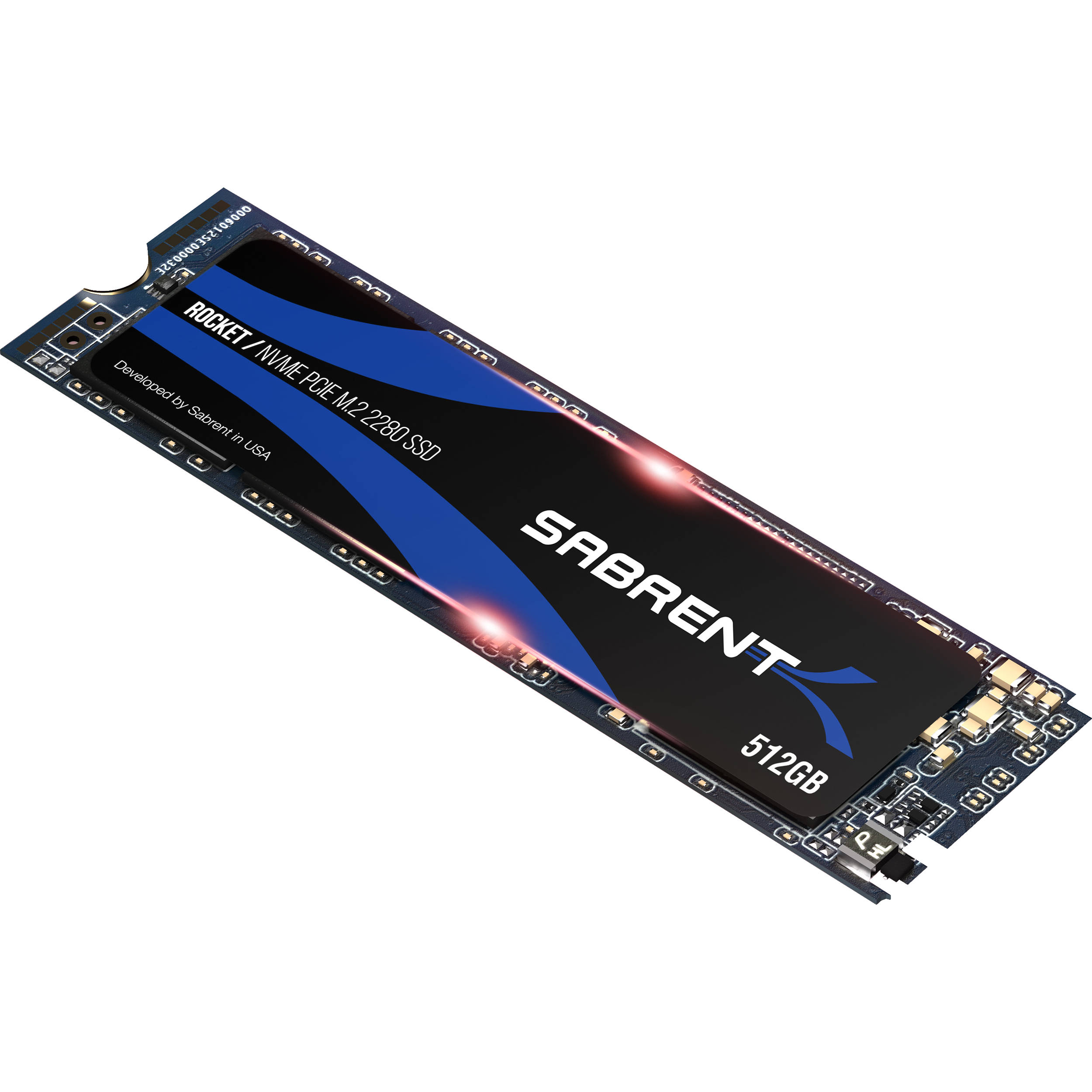 Sabrent 512GB ROCKET NVMe PCIe M.2 2280 Internal High Performance SSD