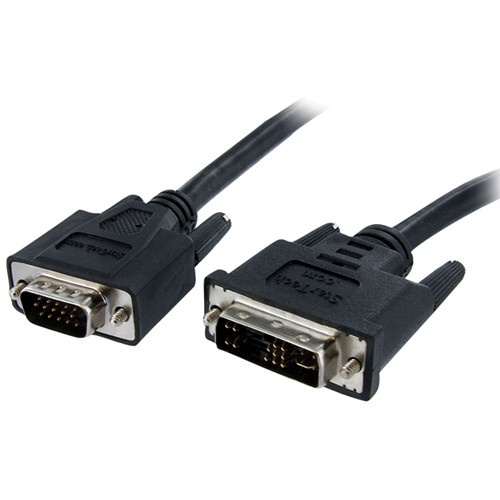 StarTech DVI to VGA Display Monitor Cable (10', Black)