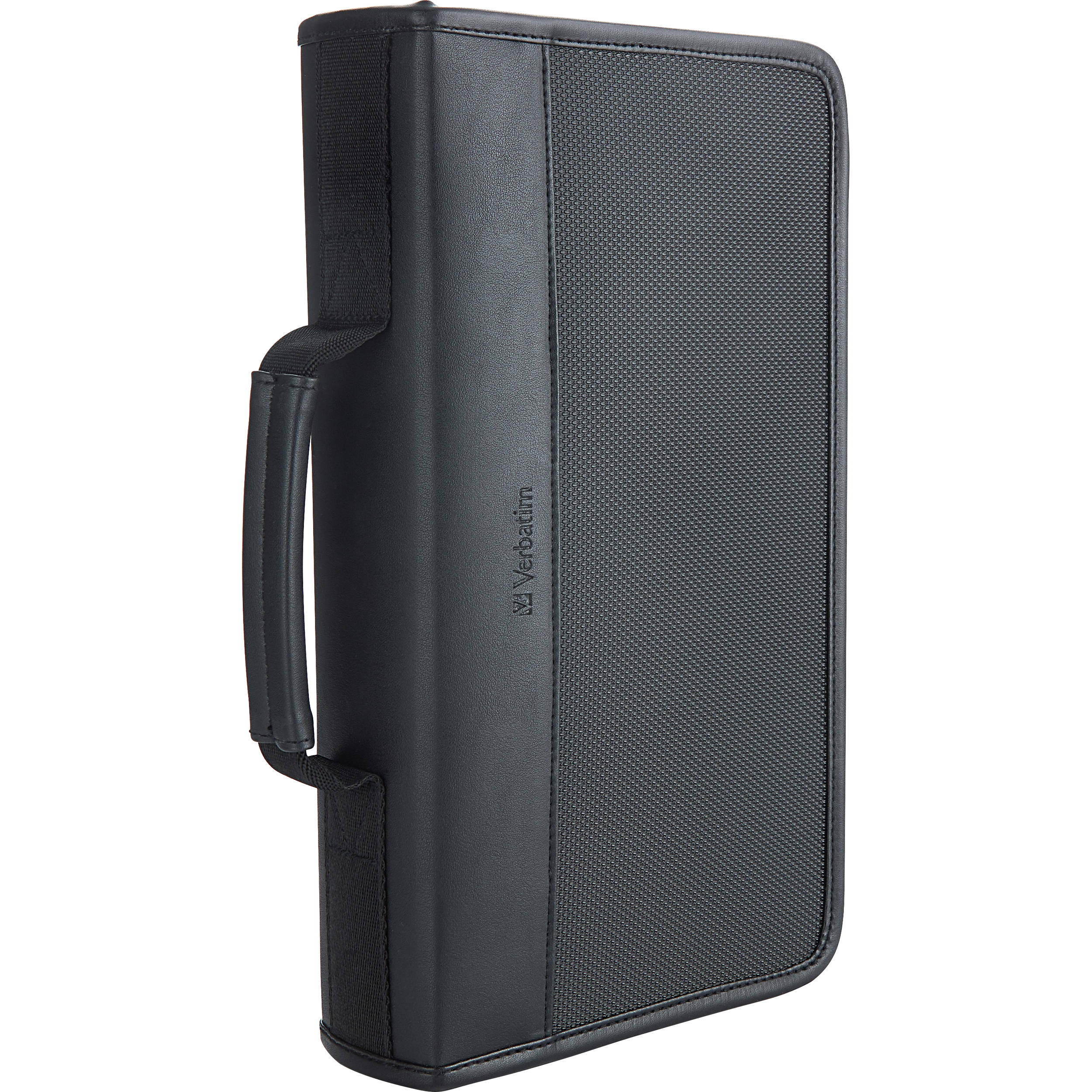 Verbatim CD/DVD Storage Wallet (Black, Holds 64 Discs)