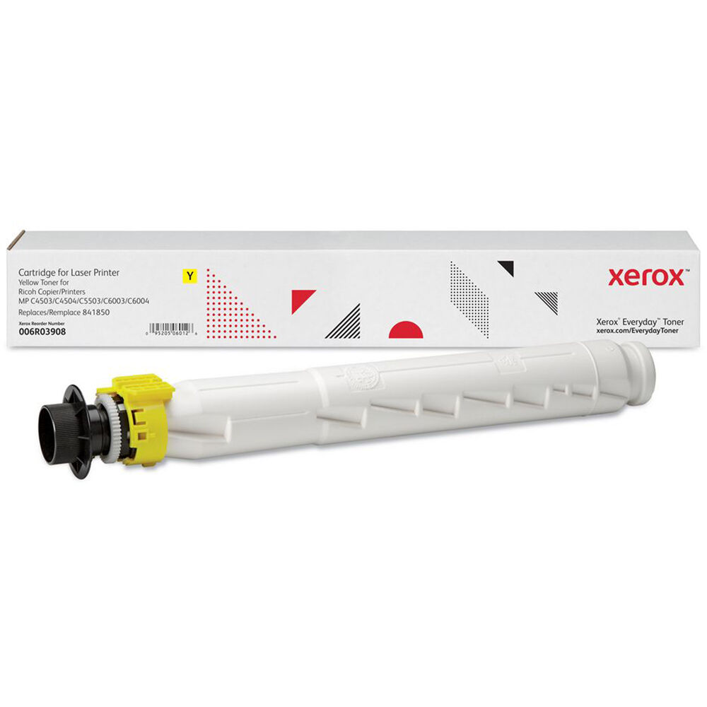 Xerox Yellow Toner Cartridge for Select Ricoh MP Multifunction Printers